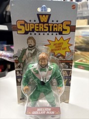 WWE Superstars Million Dollar Man Action Figure Ted DiBiase Fabric Suit Series 3