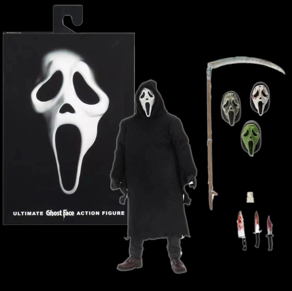 Ghostface Ultimate 7″ Scream Movie Action Figure Model Gift Collection Toy
