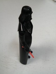 1977 Darth Vader Action Figure W/ Cape Lightsaber Missing Tip Hong Kong Vintage
