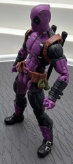 Deadpool Purple Suit Marvel Unlimited Legends Figure SDCC Exclusive LOOSE