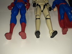 Lot of 4 Hasbro Mattel Action Figures Superhero 9.5-12″ Inch Marvel-DC Comics