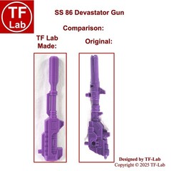 Gun Upgrade Kit: Transformers Studio Series SS 86 Devastator TF-Lab