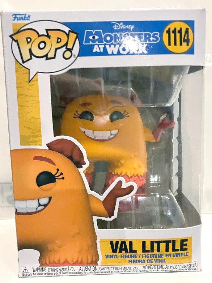 Disney “Monsters Inc at Work” Val Little, Funko Pop #1114 New