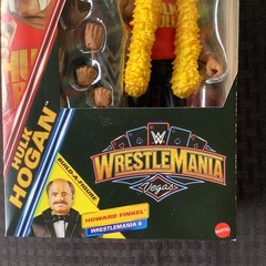 WWE Elite Collection Wrestlemania Vegas Hulk Hogan Figure New Un-Opened