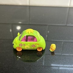 Used Shopkins Cutie Car Die-Cast pineapple Drivers