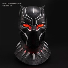 HiPlay Killerbody 1/1 Black Panther Helmet Collectible and Wearable