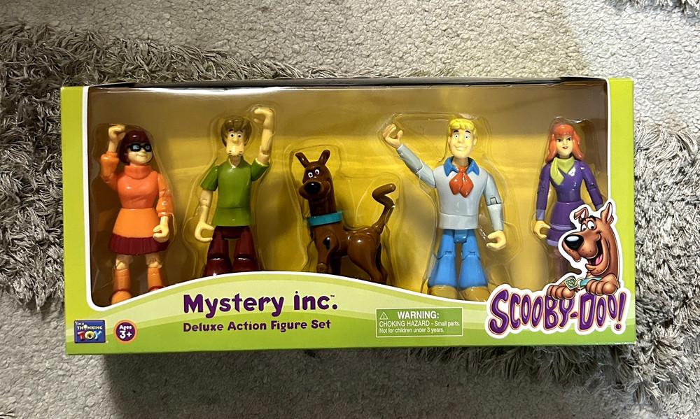 Scooby Doo Mystery, Inc. Deluxe Action Figure Set, Model 64624, NEW, SEALED