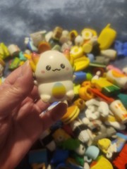 Huge Lot Of Small Eraser Like Figures
