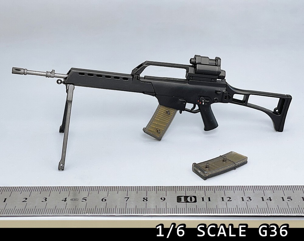 1/6 G36K G36 Assault Rifle Gun Model for 12″ Hot Toys Phicen TBL Action Figures