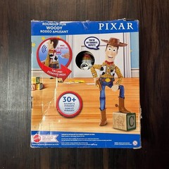 Disney Pixar Toy Story Roundup Fun Woody Talking Figure 30+ Sounds Hat (read)