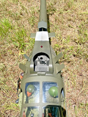 21st Century GI Joe 12″ 1/6 scale Ultimate Soldier Loach helicopter, COMPLETE