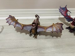 1996 Dragonheart Razorthorn Draco Medusa Dragon Action Figure Hasbro Kenner