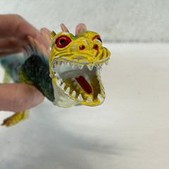 Vintage 1979 Imperial Dragon Sea Monster Figure Hong Kong 17″ Long