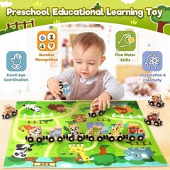Montessori Toys for 1 2 3 Year Old Boys, Toddler Toy 2-3 Years Girls Boy Gift…
