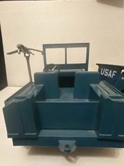 GI JOE 1960S/70S EMPIRE USA AIR FORCE JEEP/TRAILER WITH EQUIPMENT