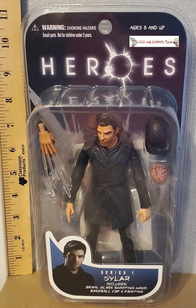 Mezco Toyz NBC Heroes Series 1 SYLAR TV Show Action Figure Brand New