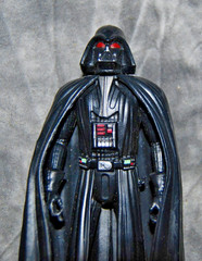 Lot of 2 Star Wars Darth Vader, Saga Legends Unmasked & Force Awakens Figures