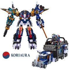 Miniforce Dinoid Warrior DINO COMMANDER Transformer Robot Trailer Toy 2025