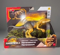 Jurassic World Rebirth Strike Attack Nanotyrannus Zuniceratops 7″ Dinosaur
