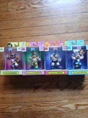 MIB WWE x GPK SET 4 SAVAGE WARRIOR ANDRE AUSTIN GARBAGE PAIL KIDS RARE TOPPS 👀