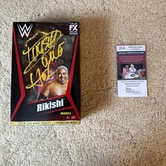 WWE Rikishi Elite Ringside Exclusive From The Vault Series 2 JSA Autographed