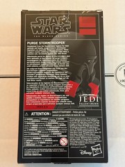 Star Wars The Black Series 6″ Purge Stormtrooper, Sealed, Damaged Box