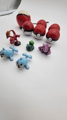 Vintage Pokémon Tomy Toy and Pokeball Figure Lot 11 Pieces