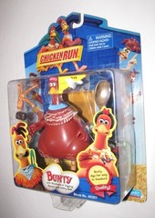 Chicken Run Bunty w/Mechanical Digging Spoon & Utility Belt 2000 Dreamworks RARE