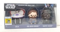 Monogram SDCC 2022 Ex Disney + Obi-Wan Kenobi Figural Bag Clip Set (Ltd 500 PCS)