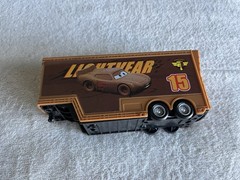 Disney Pixar Cars Rare Chester Whipplefilter Hauler Semi Truck Trailer