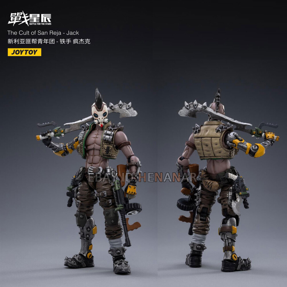 JOYTOY Jack 1/18 Battle for the Stars The Cult of San Reja Action Figure 10.5cm