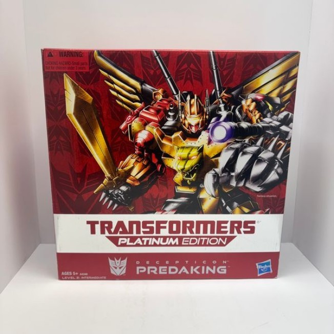TRANSFORMERS PLATINUM EDITION PREDAKING 2014 *NEW IN BOX* (NLG057990)