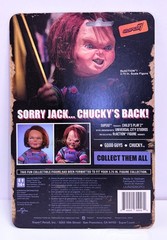 Child’s Play 2 Homicidal Chucky (Blood Splatter) 3.75″ ReAction Figure Brand New