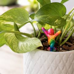 Meccha Chameleon Mini Figure – Choose Your Pose, Ready to Paint & Display