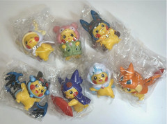 ✨New U-PICK Poncho Pikachu Pokemon 3″ Mini-Figures Gift US SELLER Fast Ship