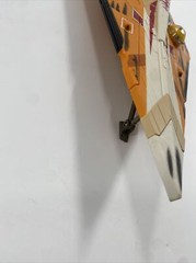 Star War Plo Koon’s Jedi Star Fighter Orange Space Ship Hasbro 2001