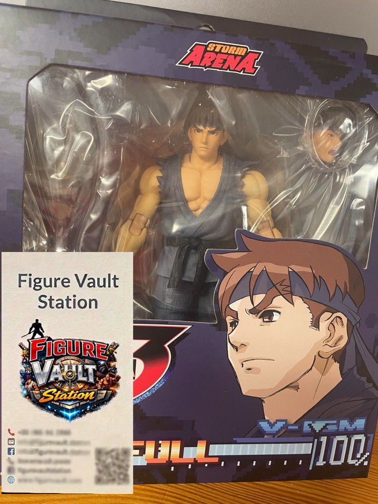 🇺🇸 Storm Arena RYU Street Fighter Alpha 3 Black Gi by [Figure Vault Station]