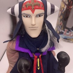 Lunar Silver Star Story Complete Limited Promo Ghaleon Boxing Puppet 1998