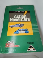 Vintage 1989 Back to the Future II Micro Action Hoverport TEXACO Advert Premium