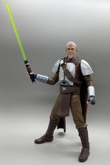 Custom Star Wars 6in Black Series Rahm Kota Figure jedi sith starkiller TFU EU