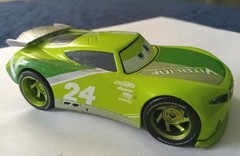 Disney Pixar Chase Racelott VITOLINE #24 Pull Back & Go Car Diecast 1:43. 48