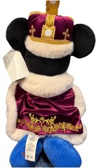 Disney United Kingdom Mickey Mouse King London Soft Plush Nwt Rare