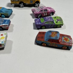 Disney Pixar Cars Thunder Hollow Demolition Derby Character Lot Bundle 7 READ