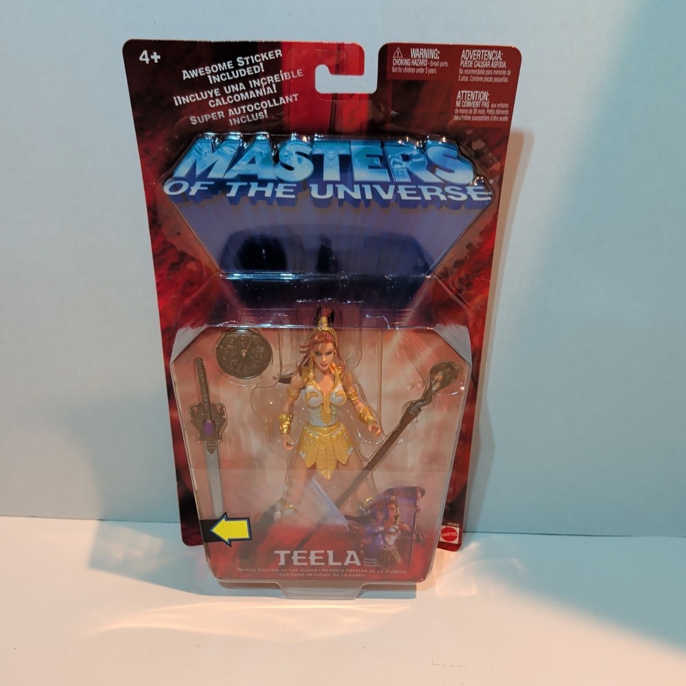 Masters Of The Universe 200x Teela Mattel 2002 Brand New MOSC MOTU