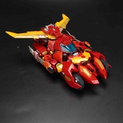AT01 AT-01 Hot Rod Rodimus Repair Edition Transformation Alloy Robot Toy Figure