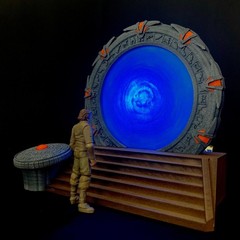 Stargate for 3.75 IN (1:18) Figure Diorama (Painted)