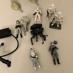 Star Wars Lot Battle Of Hoth Imperial Forces AT-ST Snow Troops At-At Driver