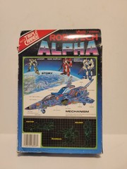 1985 Gakken Excite Robotech Triple Change ALPHA Red Rook Bartley