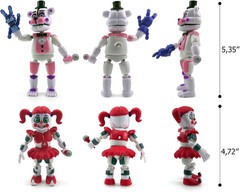 Inspired by FNAF Sister Location Collection | Action Figures Toys