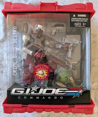 GI Joe Sigma 6 Crime Boss DESTRO 2007 Hasbro Factory Sealed MISB Cobra 8 inch